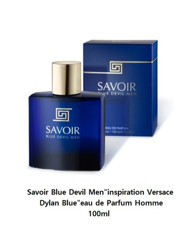 Savoir Blue Devil Men " inspiration Versace Dylan Blue " eau de Parfum Homme 100ml