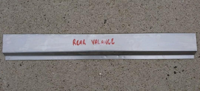 Rear valance full width 