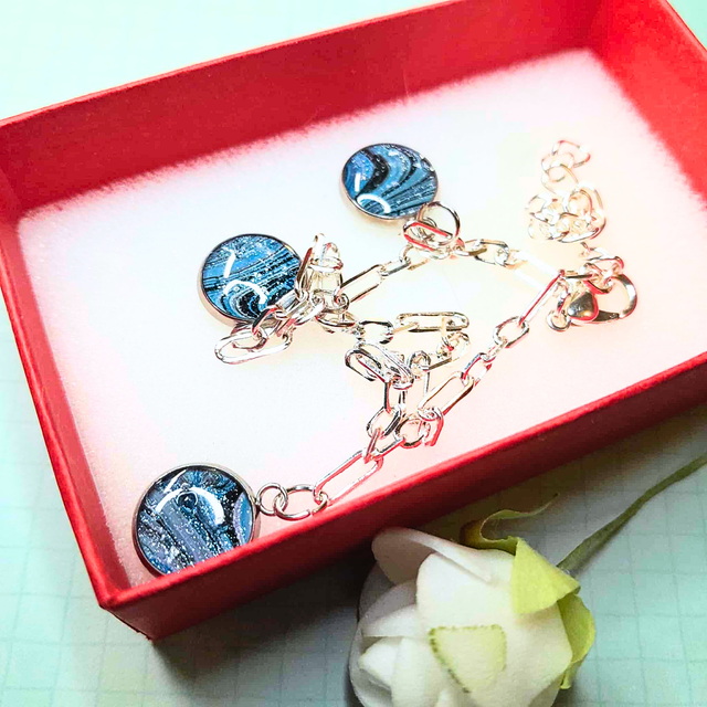 LIGNES D'OMBRE - Bracelet - Métal argenté