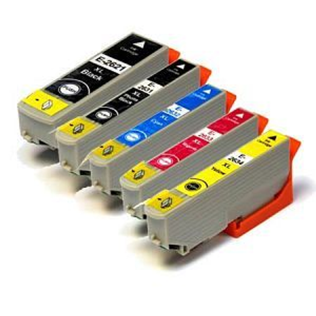 15ML Black Com Epson XP600 | XP605 | XP700 | XP800#26XL