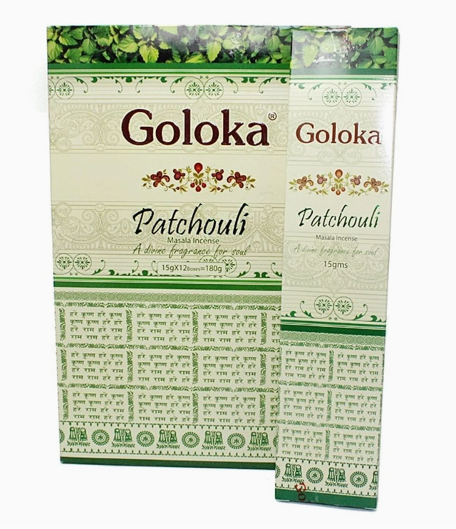Encens naturel Goloka Patchouli
