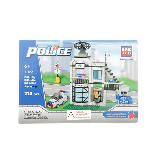 Brictek - Police Small Police Station / 220 Pcs