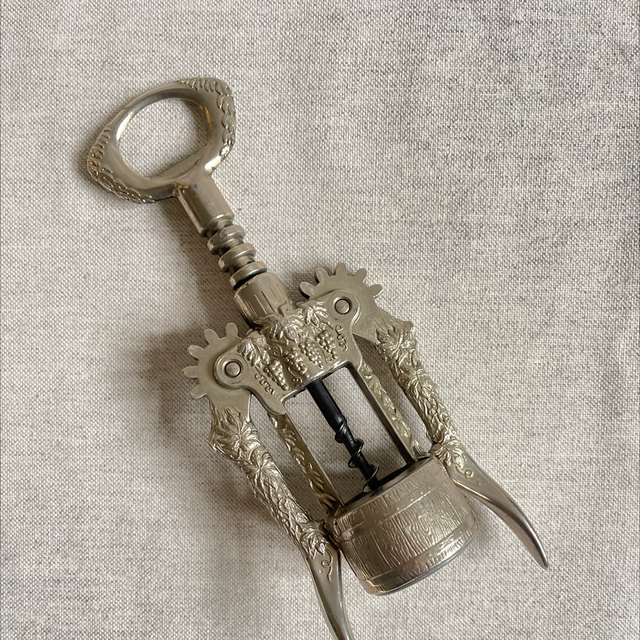 Korkenzieher Weinreben Metall  Vintage 