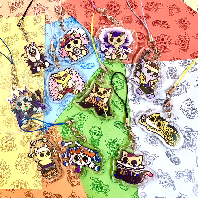 Enemigos Luffy • Llavero