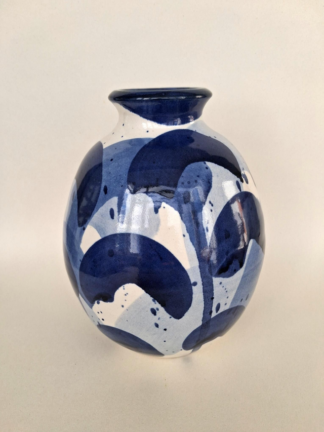 Blue Shades Vase  1