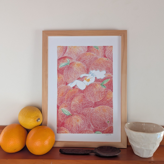 Affiche « BodyFrutti Orange »