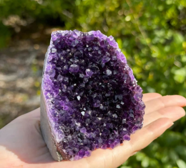 Amethyst Stein ca.410g Unikat- Wunderschön