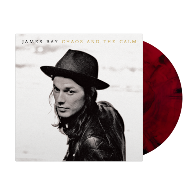 James Bay - Chaos and the Calm LP (Limited Edition Red / Marble Black Vinyl with Alternate Artwork)	
