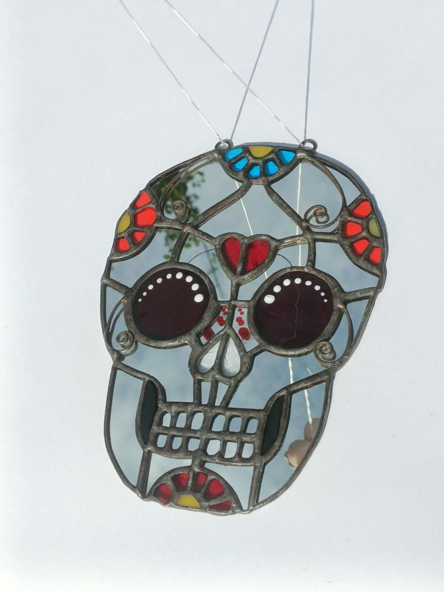 Calavera florale - crâne mexicain 