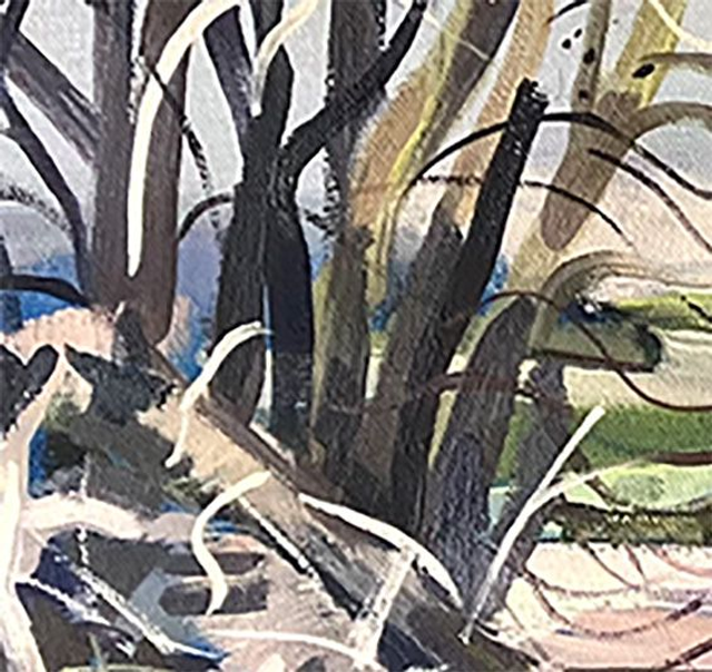 Above Thixendale. Yorkshire Wolds 3x2 feet original.