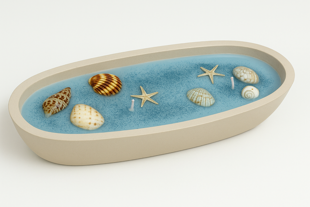 Long Bowl Flash Bathroom Scented Candle 