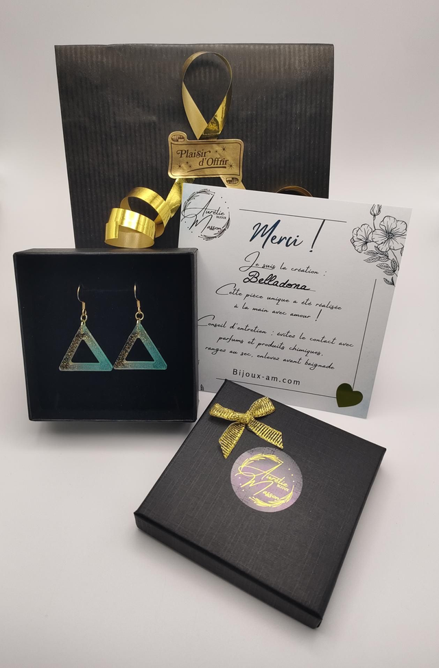 Boucles d'oreilles "Belladona"