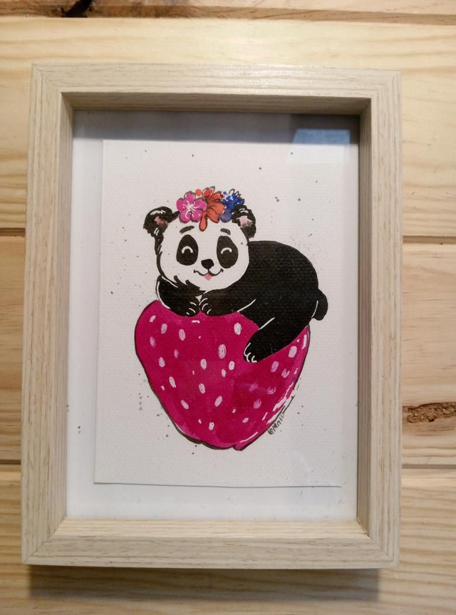 Panda fraise 
