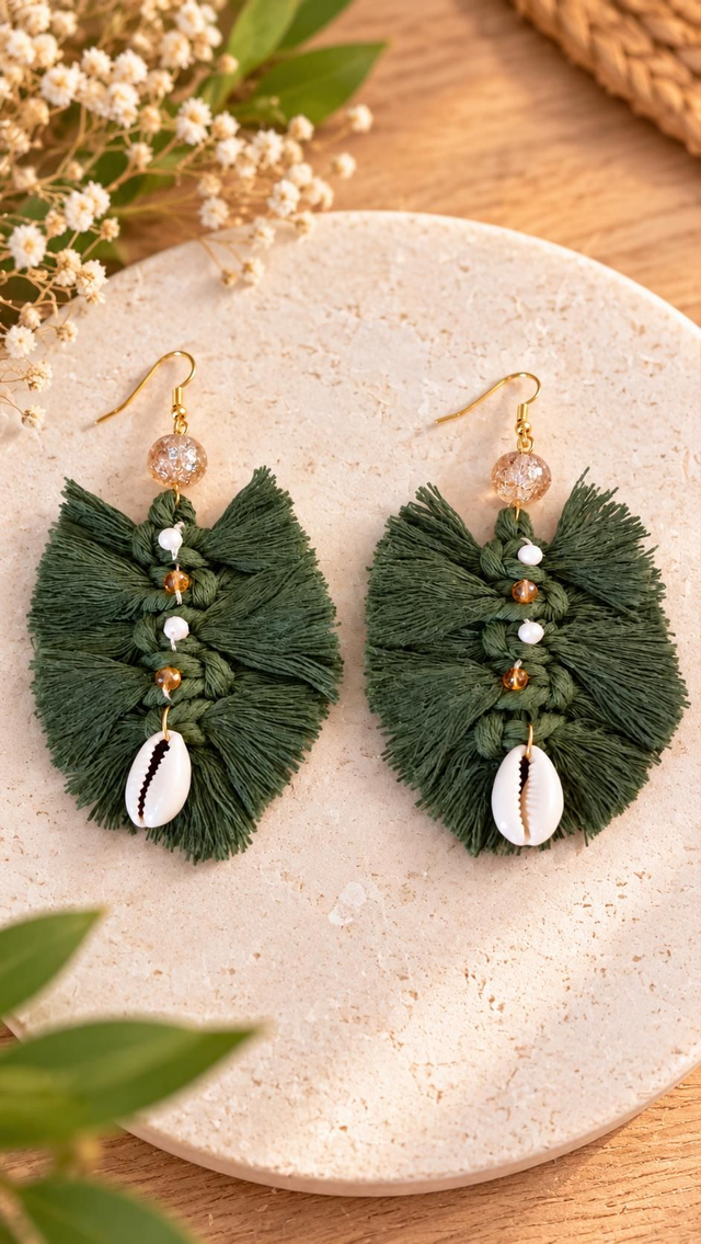 Boucles d'oreilles calypséa