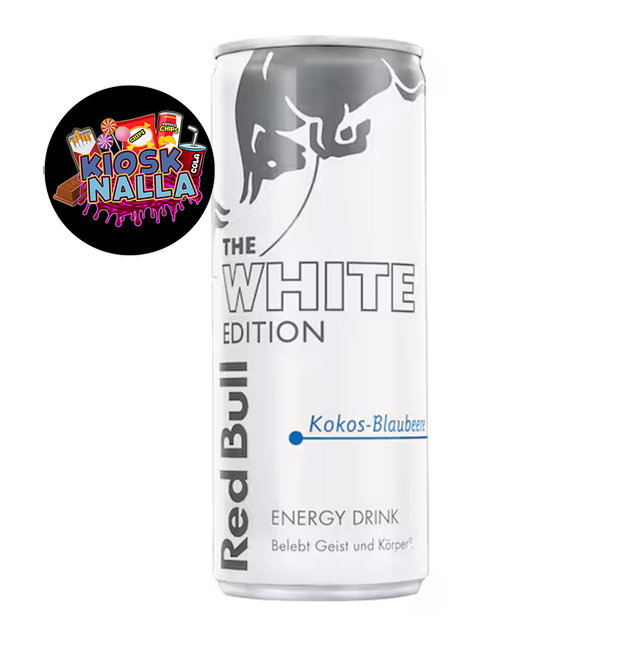 Red Bull Energy Drink White Edition Kokos-Blaubeere 0,25l