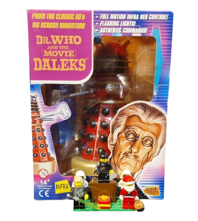 Doctor Who infra red control Dalek red / black version