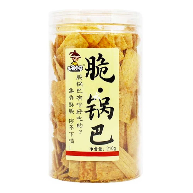 snack di riso 无名小卒脆锅巴210g