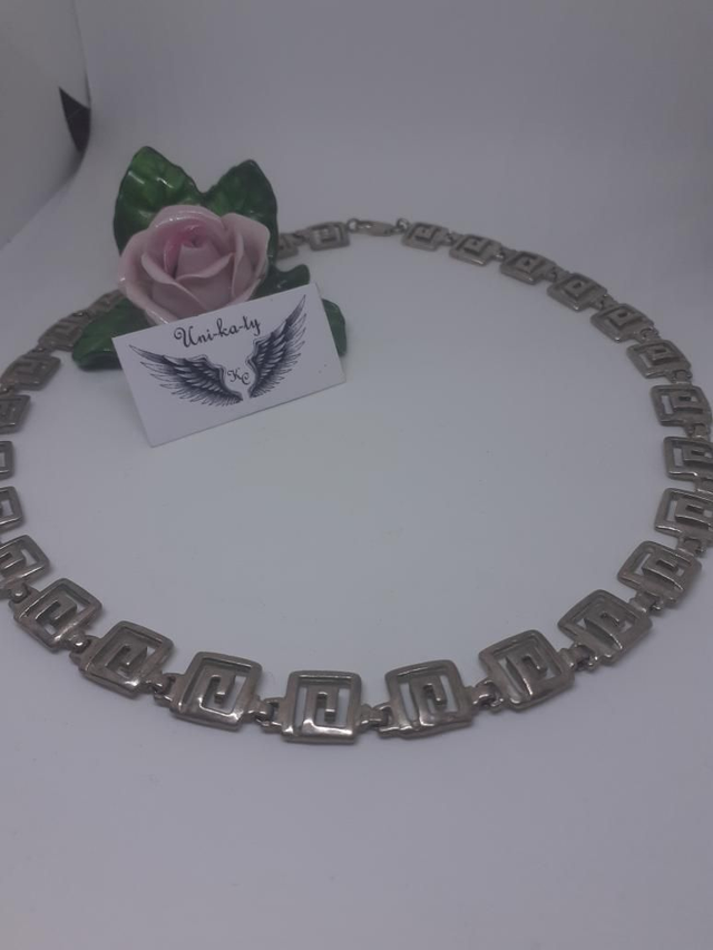 Collierkette Spiralen 925 Sterlingsilber 