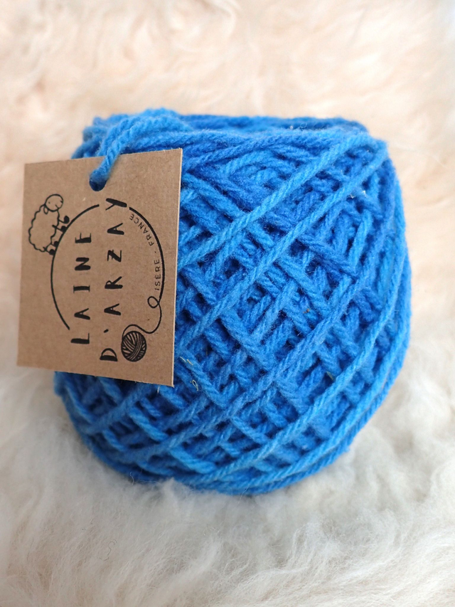 Pelote colorée laine mérinos 50 g