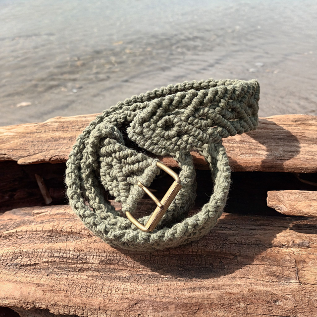Ceinture macramé