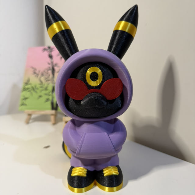 Fanart pla effetto multicolor o glitter