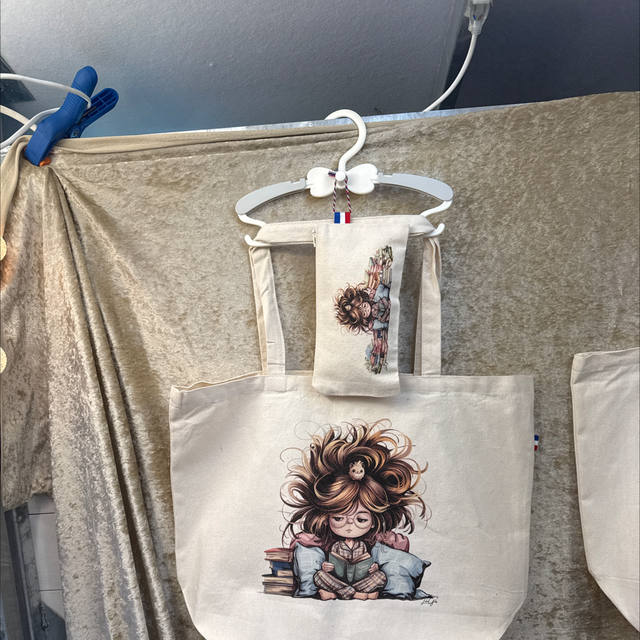 Totebag et trousse 100% coton