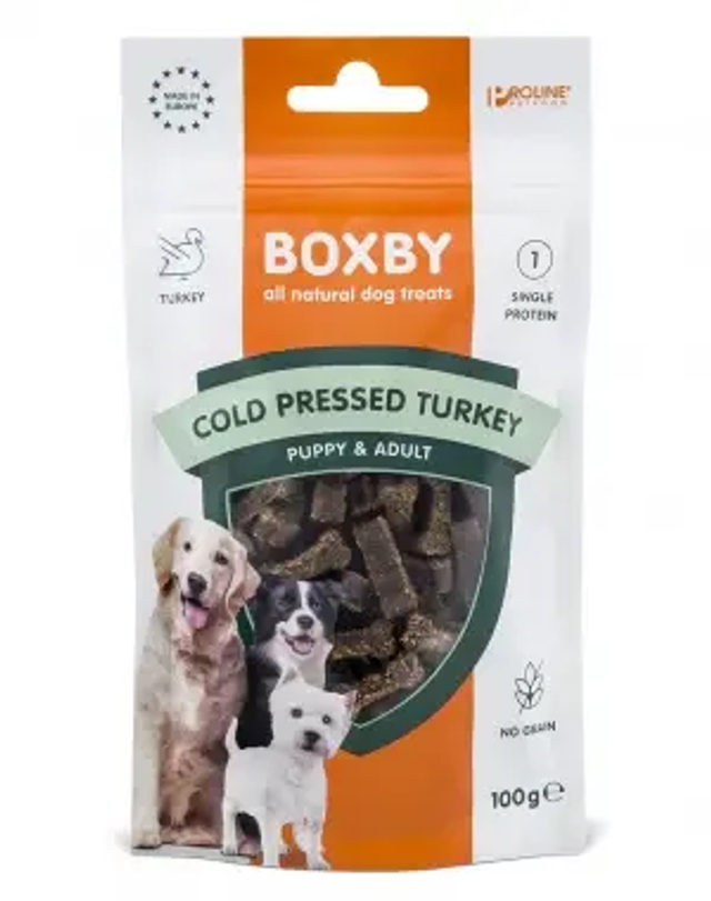 Boxby Cold Pressed Turkey Begrūdis 100g