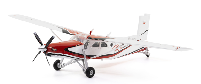 Pilatus PC-6 HB-FCH Para Centro Locarno rot ACE 1:72