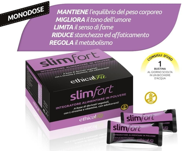 SlimFort EthicalFit 20 Bustine 2gr