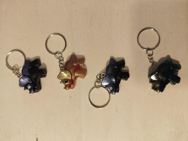 Porte clés Triceratops 