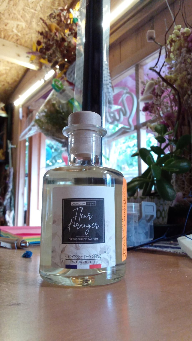 Diffuseur de parfum fleurs d'orangé 100ml