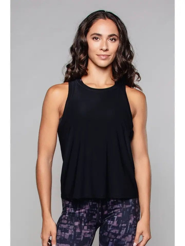 Born Nouli Relaxed Studio Tank Vest - Black