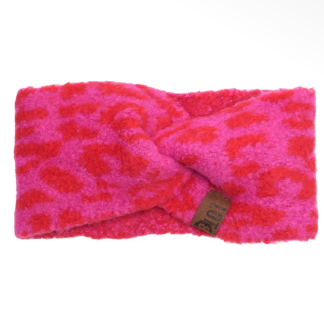 Stirnband Leo pink