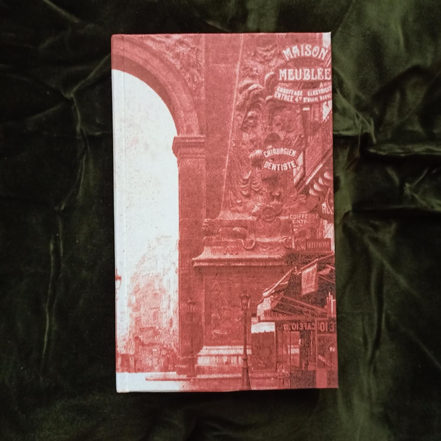 Paris of old: handsized, blank notebook 