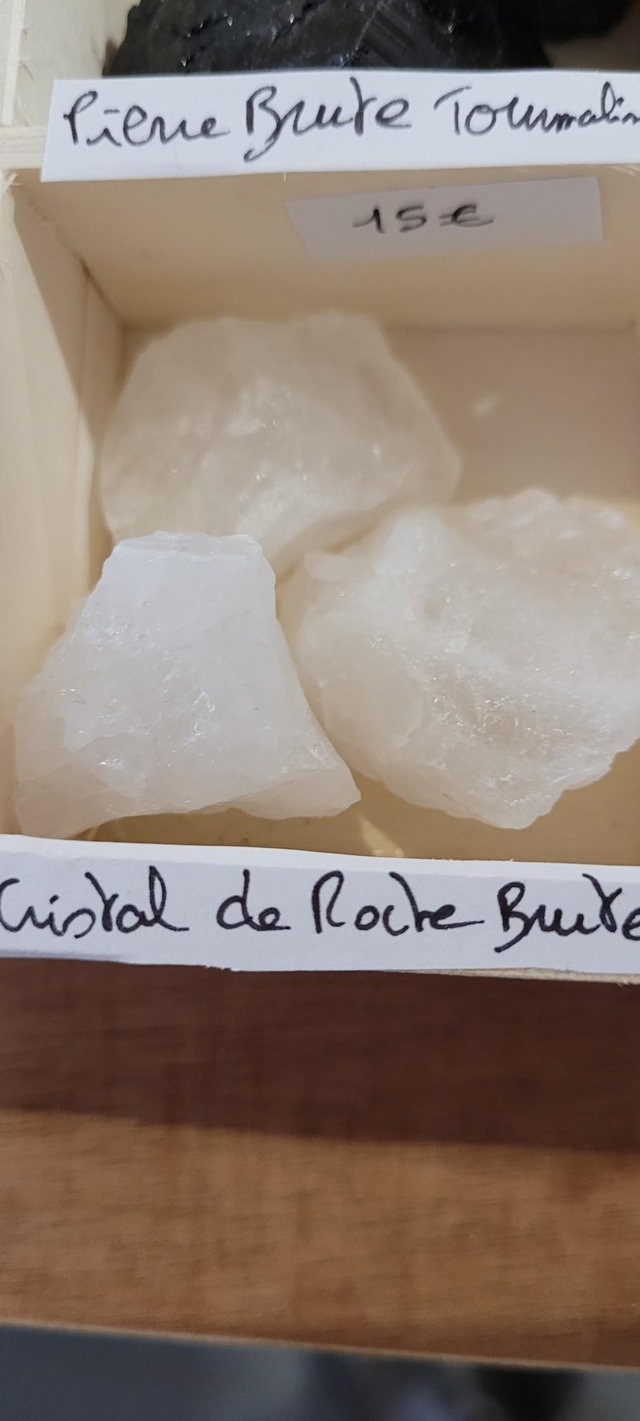 Cristal de roche pierre brute