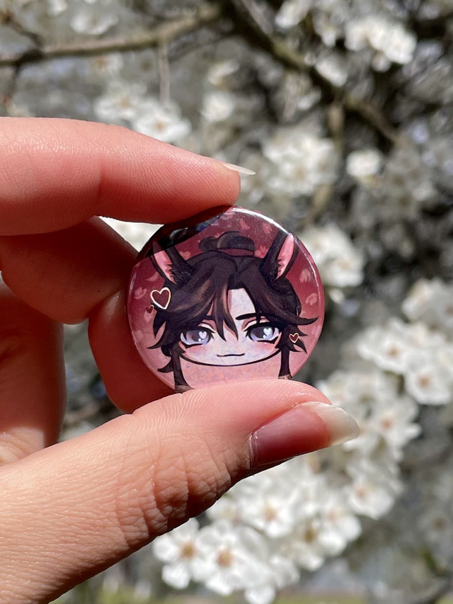 Wei Wuxian MDZS Button Pin 