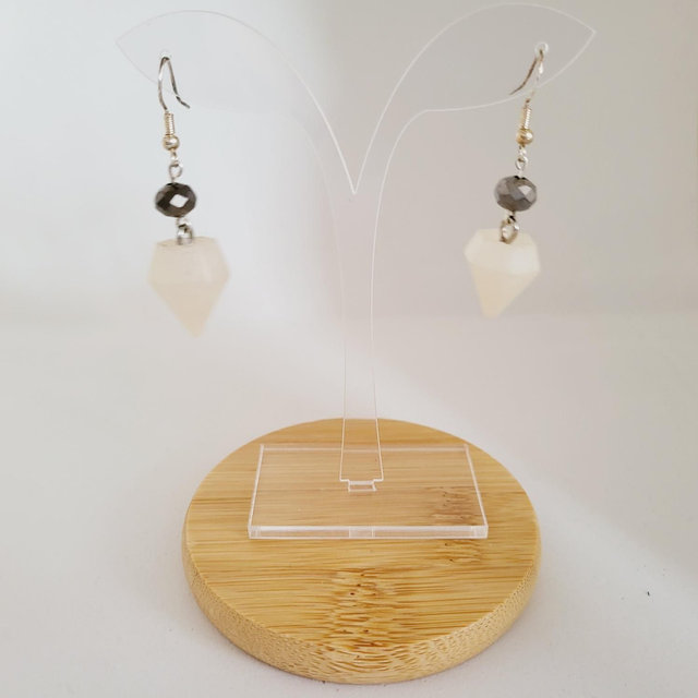 BOUCLES D'OREILLES DIAMANTS 