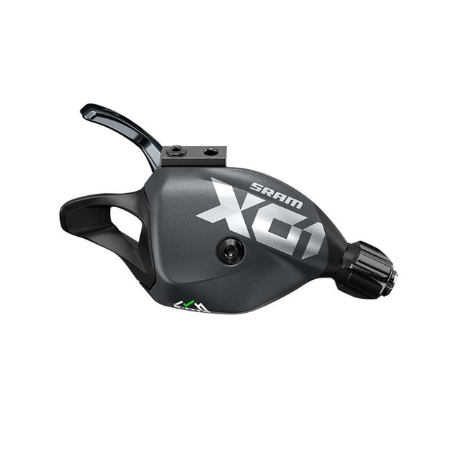 MANETTE SRAM X01 EAGLE SINGLE CLICK TRIGGER DROITE 12V DISCRETE CLAMP 2200 mm GRIS LUNAIRE