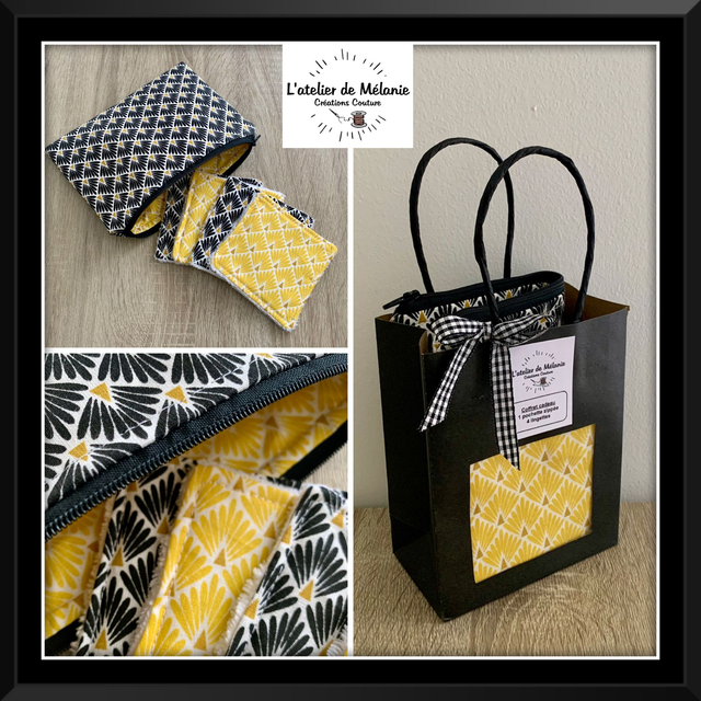Coffret "Pochette et ses 4 lingettes"