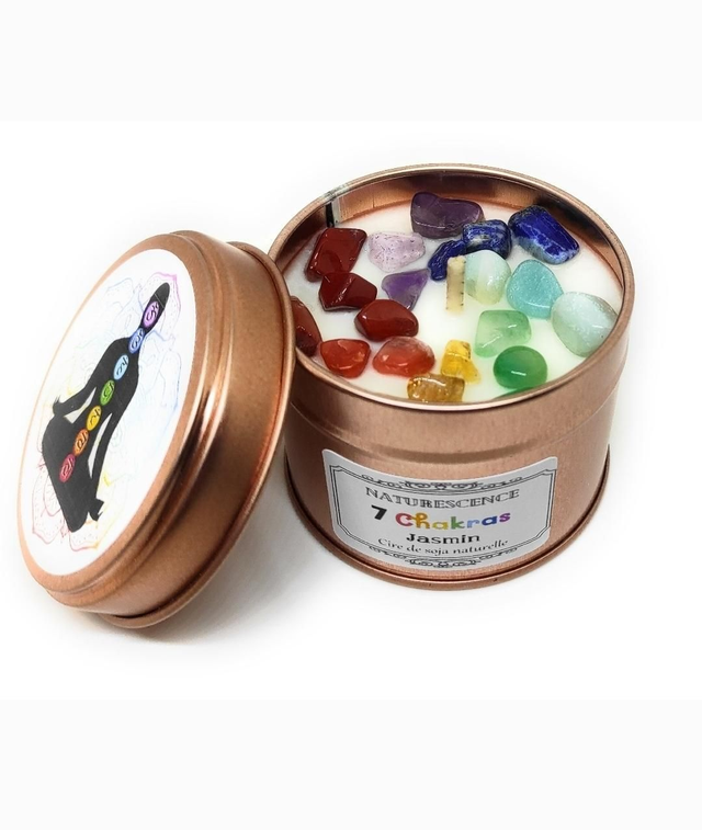Bougie 7 chakras 