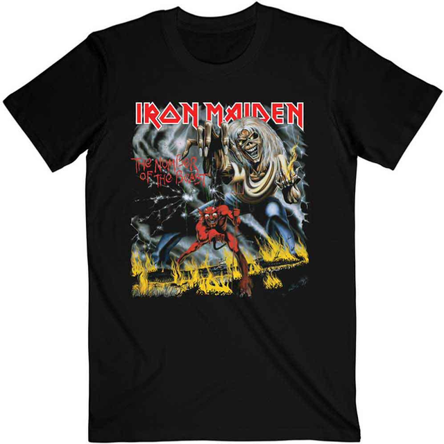 IRON MAIDEN UNISEX T-SHIRT: NUMBER OF THE BEAST