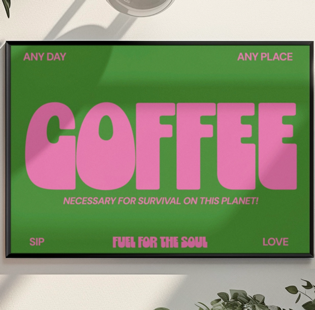 A4 Print Coffee
