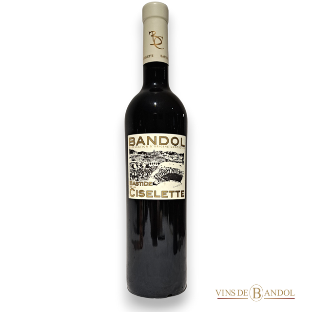 Bandol rouge CISELETTE 2022. Bastide de la Ciselette