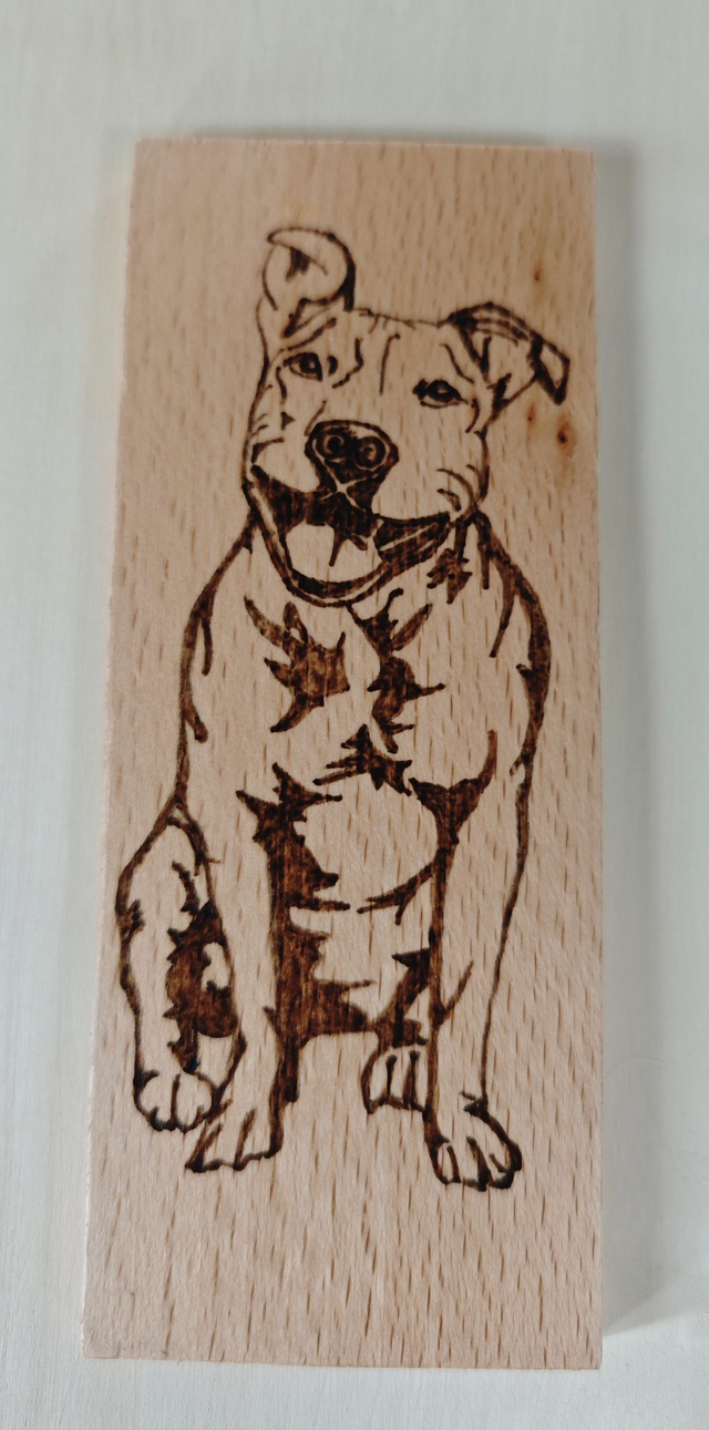 Plaquette Staffie 