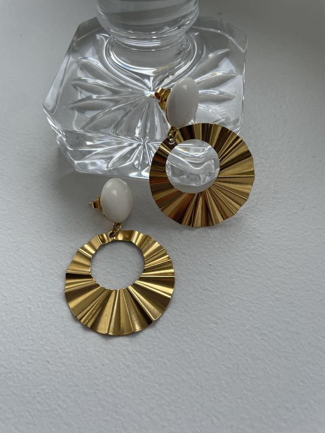 Françoise boucles en acier inoxydables