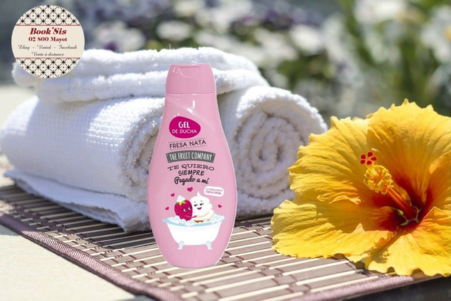 The Fruit Company " Gel douche Fraise &amp; crème "