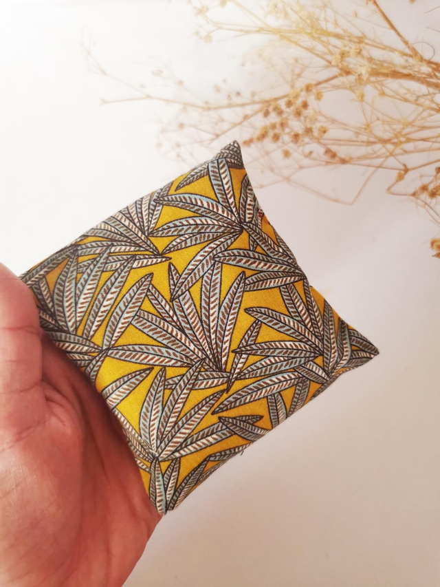 Bouillotte sèche de poche "feuillage" 