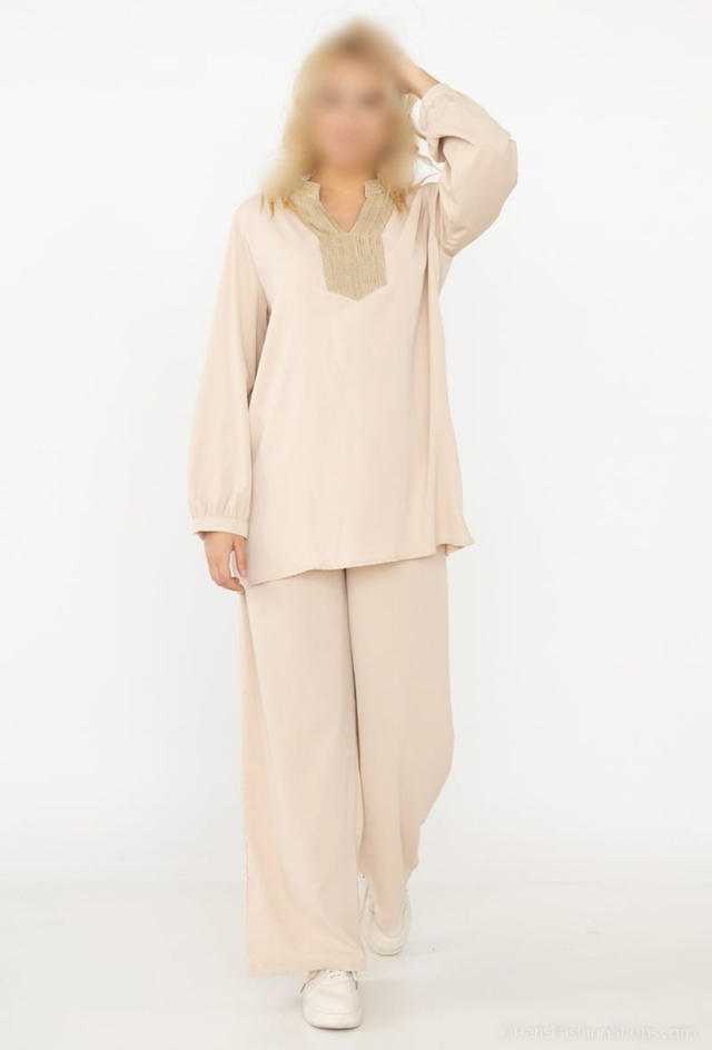 ENSEMBLE FLUIDE BEIGE