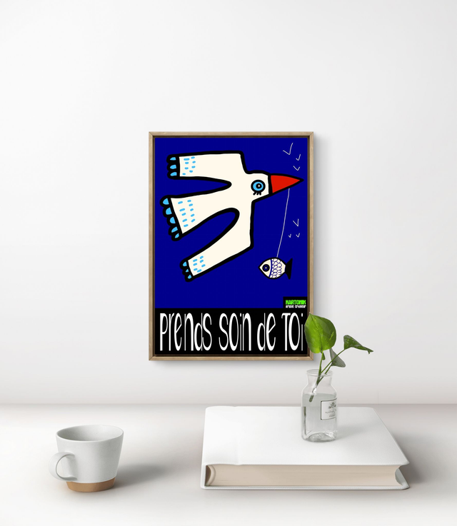 Affiche "Prends soin de toi"