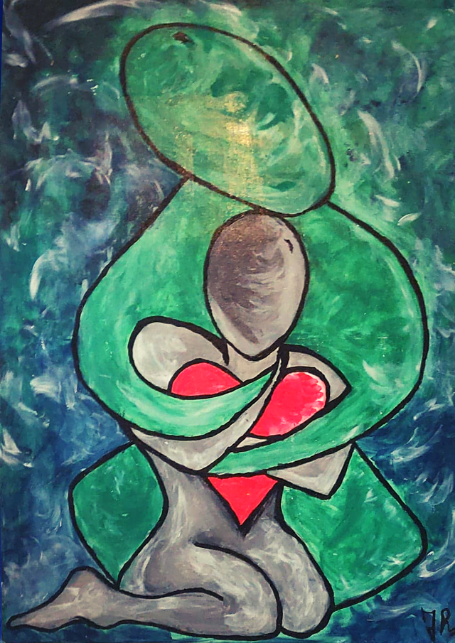 Le Gardien Divin Peinture 60x80 